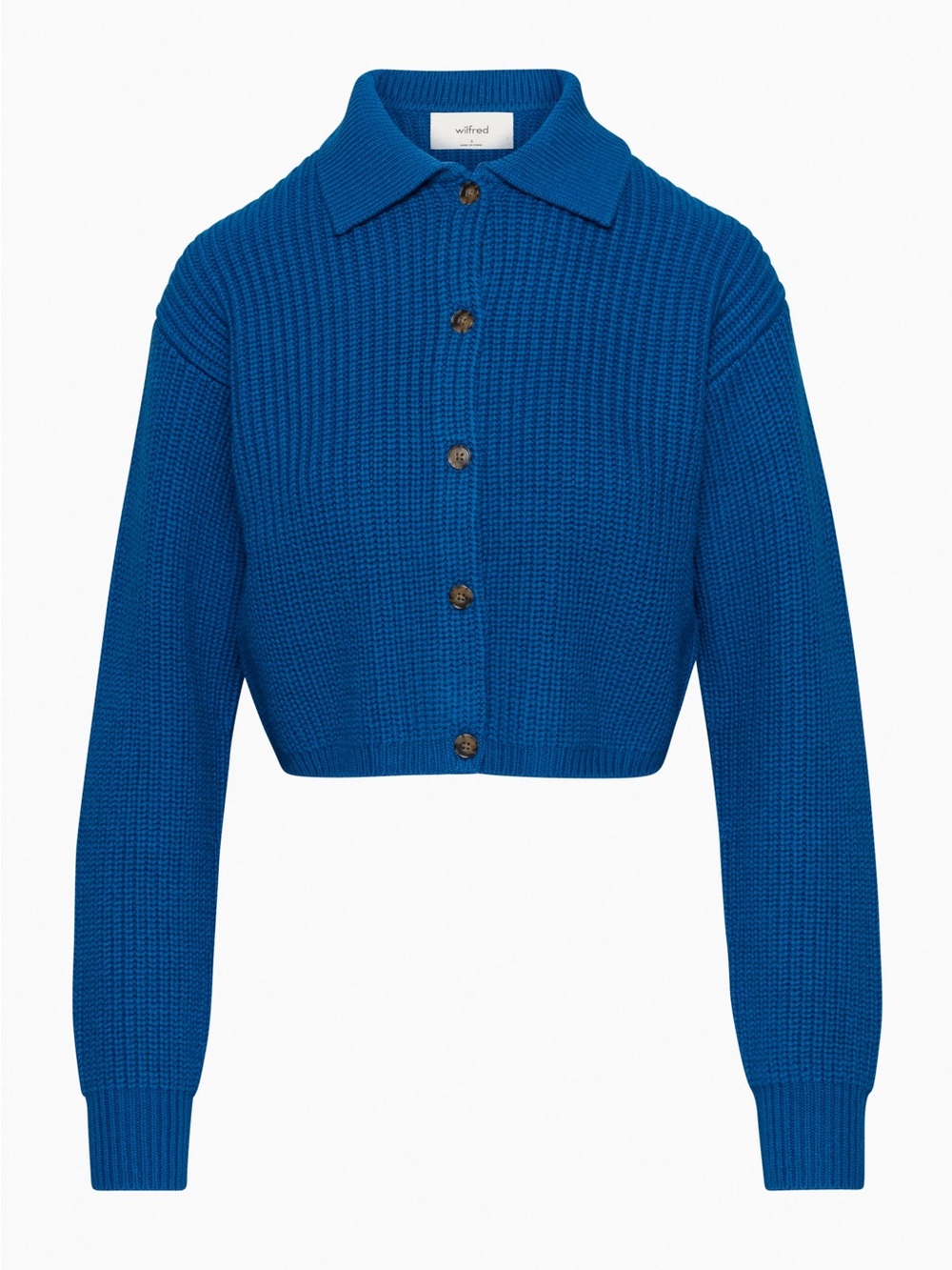 Wilfred Cropped ‘Ultramarine Blue, Nextdoor Sweater’